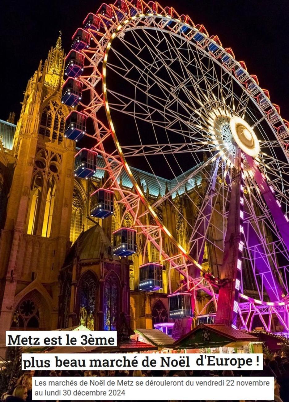 Apartamento Le Marnie Metz Exterior foto